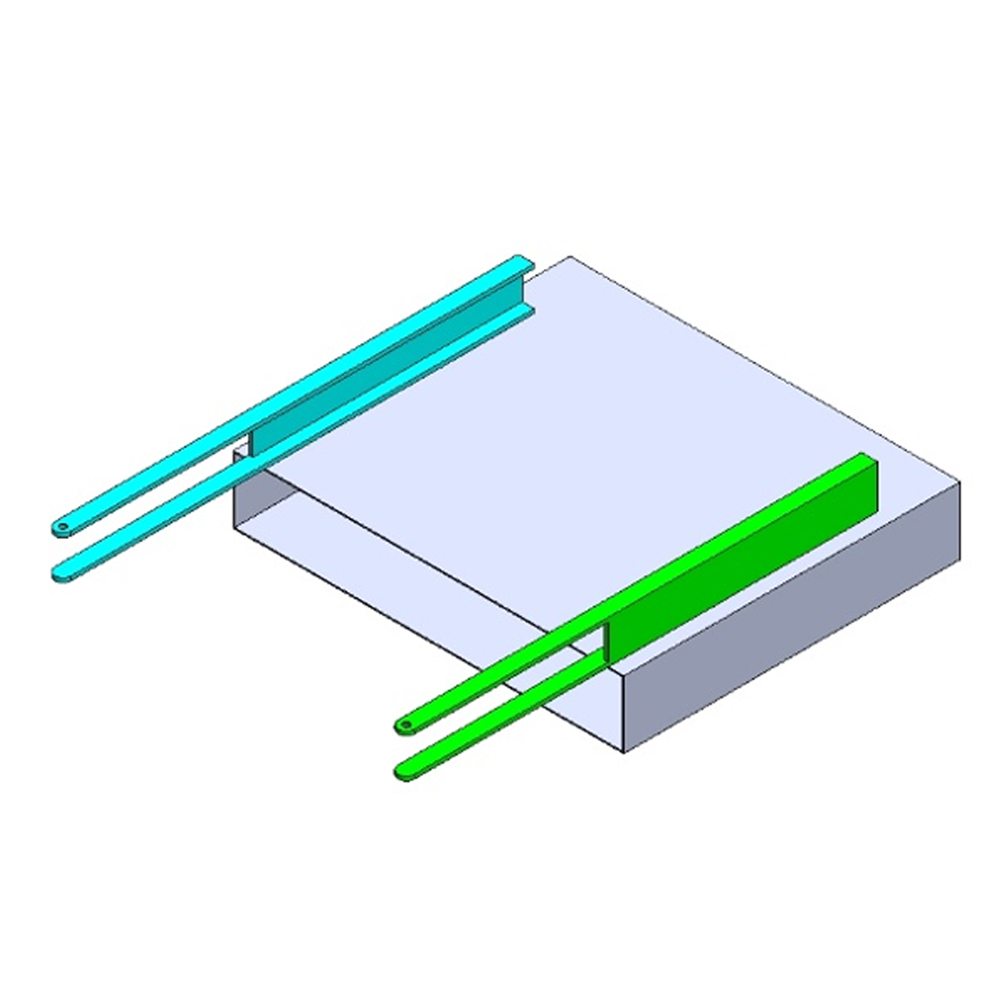 Stainless Steel Sliding Support Rack